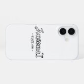 ヒ素レトロ iPhone 16ケース (裏面横)