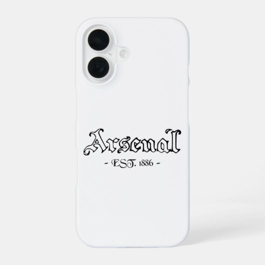 ヒ素レトロ iPhone 16ケース (裏面)