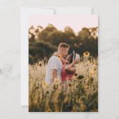 ヒ素朴マワリー&バーガンディバラ結婚ズ 招待状 (裏面)