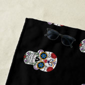 ヒ飾ューマンスカルアートサンダーコーブ ビーチタオル (インサイチュ)