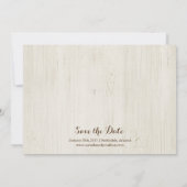 ビおもしろいールの延結婚期発表 案内状 (裏面)