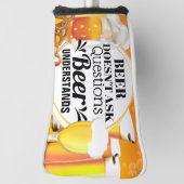 ビおもしろいールは女の子頼を理解しない ゴルフヘッドカバー (回転90)