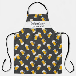 ビおもしろいールスタインパタカスタムーン醸造マスター名 エプロン
