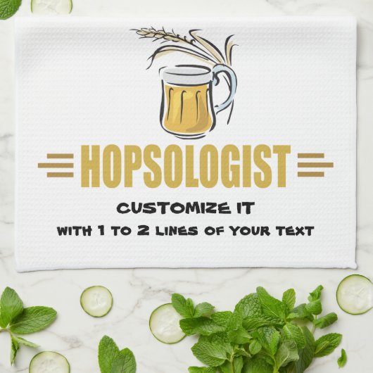 ビおもしろいール キッチンタオル (折り畳み)