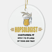 ビおもしろいール セラミックオーナメント (左)