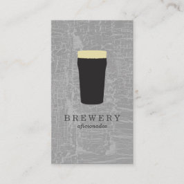 ビアグラスでテクスチャグレー 名刺