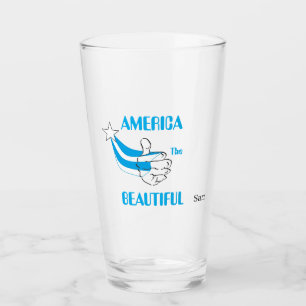 ビアグラス：アメリカ美しい タンブラーグラス