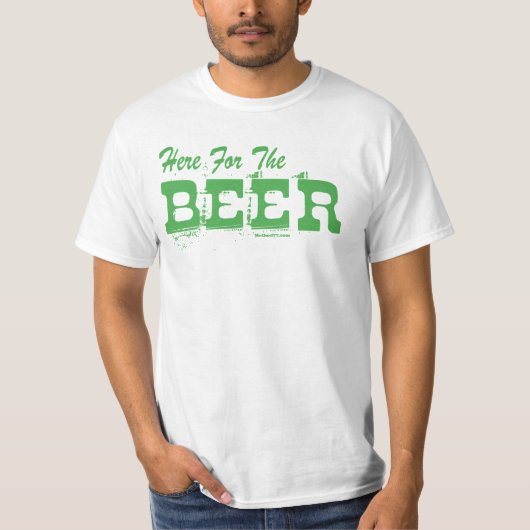 ビアグリーンはこちら Tシャツ (正面)
