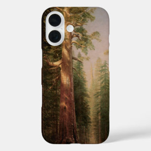 ビアシュタットによるマリポサ・グローブ、カリフォルニアの巨木 iPhone 16ケース