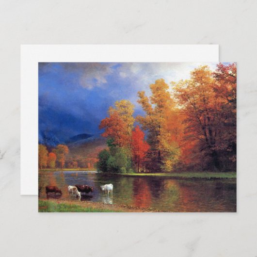 ビアシュタットオンザサ絵画コズ ポストカード (正面/裏面)