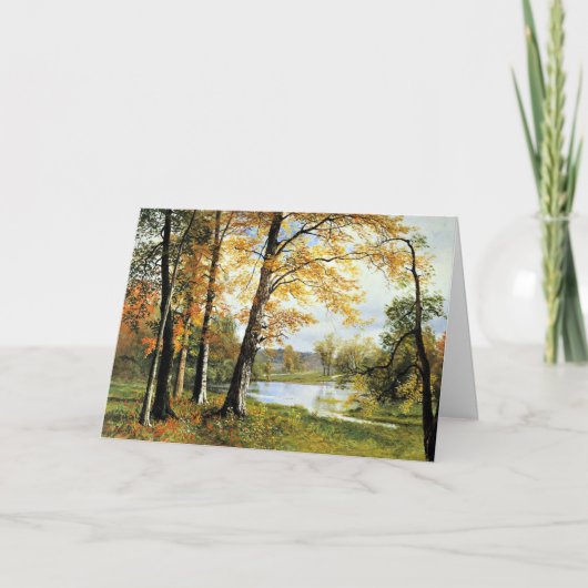 ビアシュタット – 静かな湖、美し絵画い湖。 カード (正面)