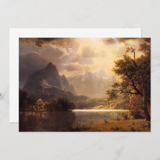 ビアスタットエステスパークコロラド招待状 招待状 (正面/裏面)