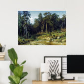 ビアッカ国の松林 ポスター (ホームオフィス)