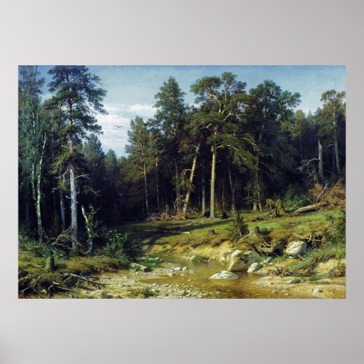 ビアッカ国の松林 ポスター (正面)