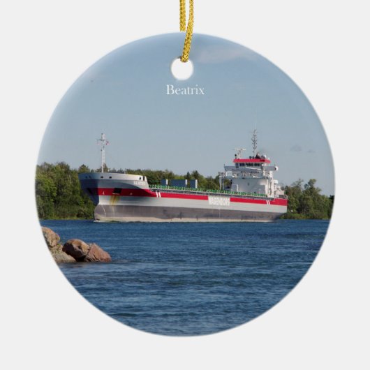 ビアトリクスオーナメント セラミックオーナメント (正面)