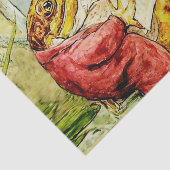 ビアトリクス読ポッターの『ジェレミーフィッシャー・ザ・ニュース』 薄葉紙 (詳細)