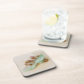 ビアトリクス・ポターによる靴の中のねずみ家族 コースター (右側)