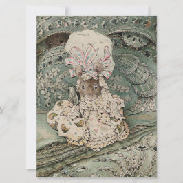 ビアトリクス・ポターのモブキャップの女ねずみ カード