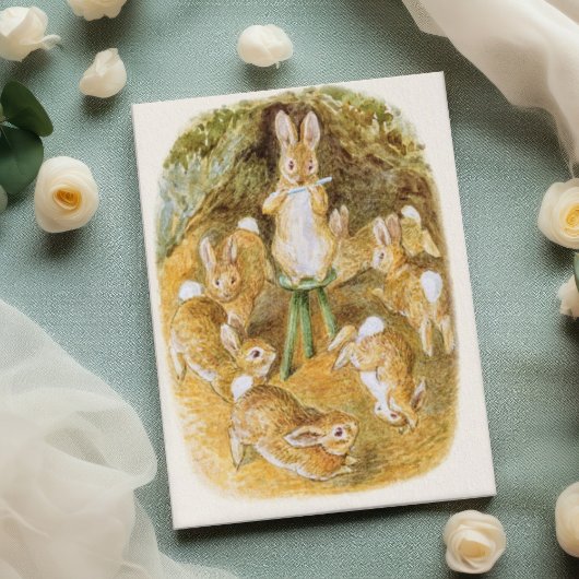 ビアトリクス・ポターの戯れるウサギたち シーズンカード