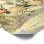 ビアトリクス・ポッターによるアレクサンダーとピグリング・ブランド ポスター (角)