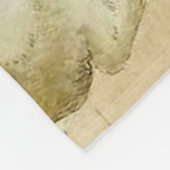 ビアトリクス・ポッターによるラビッツ・クリスマス・パーティー フリースブランケット (角)