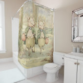 ビアトリクス・ポッターのアレクサンダーとピリング・ブランド シャワーカーテン (インサイチュ)