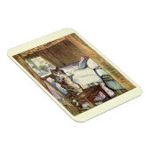 ビアトリクス・ポッターキャットサービング・ティー マグネット (右側)