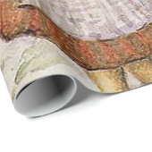 ビアトリクス・ポッター『クリスマス・グリーティング』 ラッピングペーパー (ロールコーナー)