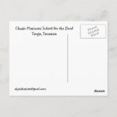 ビアトリスのクラスの郵便はがき ポストカード (裏面)