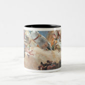 ビアトリスを運転する日曜日の彼の一人乗り二輪馬車のアポロI ツートーンマグカップ (中央)