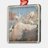 ビアトリスを運転する日曜日の彼の一人乗り二輪馬車のアポロI メタルオーナメント (左)