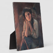 ビアトリス・オフォーによる「少女と魔女」 フォトプラーク (側面)