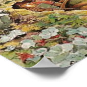 ビアトリックスポッターお気に入りのキャラクターフォレストフレンズ ポスター (角)