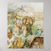 ビアトリックスポッターザフェアリーキャラバン子供部屋プリント ポスター (正面)