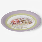 ビアトリックスポッターピーターうさぎ紙プレート ペーパープレート (アングル)