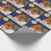 ビアトリックスポッターマウスかわいいヴィンテージ裁縫 ラッピングペーパー (角)