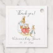 ビアトリックスポッターヴィンテージピンク フェイバータグ (裏面)