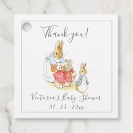 ビアトリックスポッターヴィンテージ男女兼用ベビー フェイバータグ