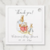 ビアトリックスポッターヴィンテージ男女兼用ベビー フェイバータグ (裏面)