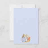 ビアトリックスポッターヴィンテージ空白のサンキューカード サンキューカード (裏面)