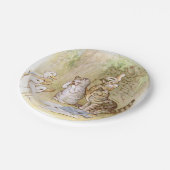 ビアトリックスポッター、子猫、ダックス紙プレート ペーパープレート (アングル)