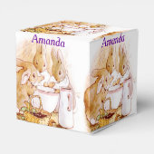 ビアトリックスポッター、誕生日、イースター、カスタム フェイバーボックス (裏面サイド)