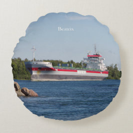 ビアトリックス丸い枕 ラウンドクッション