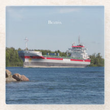 ビアトリックス ガラス コースター