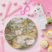 ビアトリックス・ポッターかわいいピーターと友達 ペーパープレート (パーティー)