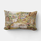 ビアトリックス・ポッターかわいいピーターと友達 ランバークッション (裏面)