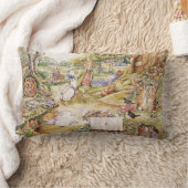 ビアトリックス・ポッターかわいいピーターと友達 ランバークッション (ブランケット)