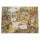 ビアトリックス・ポッターかわいいピーターと友達 ラージペーパーバッグ (正面)