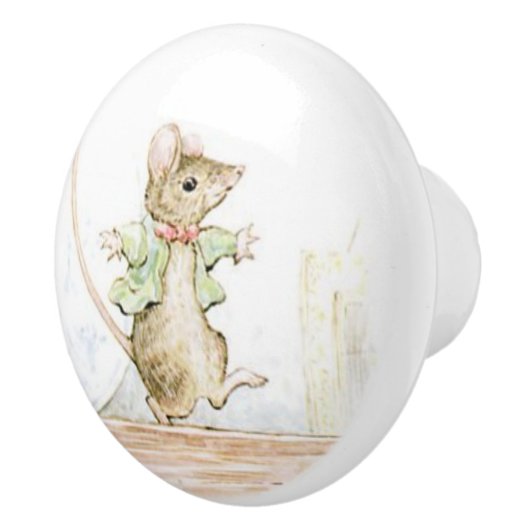 ビアトリックス・ポッター, かわいいねずみ, セラミックノブ (右)