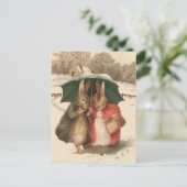 ビアトリックス・ポッター『ハッピーペア』 ポストカード (スタンド正面)